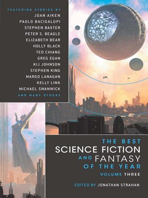 cover image of The Best Science Fiction and Fantasy of the Year